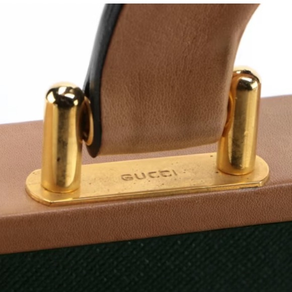 Vintage 1970s Gucci Backgammon Set in Leather Case - Picture 10 of 16